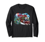 Christmas Train Christmas Believe Polar Express Xmas Santa Long Sleeve T-Shirt