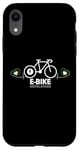 Coque pour iPhone XR E-Bike Rider, vélo électrique, mode de déplacement vélos