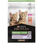 Purina - Croquettes pour Chaton, Riche en Saumon 1.5kg healthy start Pro Plan