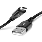 Câble USB Micro USB 1m pour tablette Acer Iconia A1 / A3 / B1 / One 7 / One 8 / One 10 / Tab 7 / Tab 8 / Tab 10 / W1 / W4 - Transfert de données et