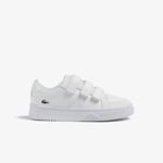 Sneakers L001 enfant Lacoste en synthétique Taille 33 Blanc