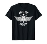 It's In The Blood Cool Classic Vintage Motorbike Men Women T-Shirt