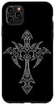 iPhone 11 Pro Max Gothic Cross Grunge Aesthetic Y2k Mall Goth Case