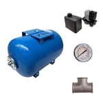 LBP - Kit réservoir vessie aquasystem horizontal 100L - 1''