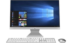 ASUS Vivo AiO V241FAK - Tout-en-un - Core i3 8145U / 2.1 GHz - RAM 4 Go - SSD 256 Go - UHD Graphics 620 - GigE - LAN sans fil: 802.11a/b/g/n/ac, Bluetooth 5.0 - Windows 10 Home - moniteur : LED 23.8" 1920 x 1080 (Full HD) - IMR blanc