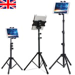 Adjustable Universal Tripod Tablet Stand Holder Music Foldable Bracket for iPad