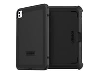 OtterBox Defender Series - Boîtier de protection coque de protection pour tablette - robuste - polycarbonate, élastomère thermoplastique (TPE) - noir - 11" - pour Apple 11-inch iPad Pro (M4)