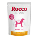 Rocco Diet Care -koiranruoka kokeiluhintaan! märkäruoka: Diabetic kana, nauta & riisi 300 g - pussi