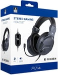 Casque Gaming Filaire St¿¿r¿¿o, Licenci¿¿ Sony, Pour Ps4 (Titane)