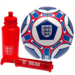 England FA Gift Set Size 5 Football, Pump & Water Bottle Official Product