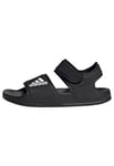 adidas Adilette Sandals Slides, Core Black/Cloud White/Core Black, 4 UK