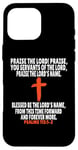 Coque pour iPhone 16 Pro Max Psaumes 113:1-2 Écritures des versets de la Bible