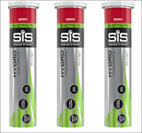 3 x SIS Science In Sport Tubes. Hydro Electrolyte Tablets. Berry Flavour.