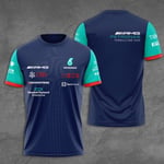 2023 Sommar AMG Petronas F1 Sports T-shirts Formel 1 T-shirts style 1 M