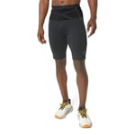 ASICS 2011C727-002 FUJITRAIL SPRINTER Shorts Men's PERFORMANCE BLACK Size L