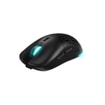 Newskill Arakne Elite Souris de gaming sans fil professionnelle RGB 16 000 dpi – Design ambidextre, boutons latéraux et couvercle supérieur modulaire, noir