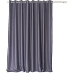 Rideau occultant obskur 300 x 240 cm coloris gris fonce