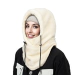 joyoldelf Cagoule Ski pour Femme Homme - Bonnet de Tempête Hiver, Chapeau Balaclava, Masque Fille de Ski, Ski Accessoire, Cadeau de Noël pour la Famille, Amis, Collègues, Petites Amies, Epouse（Kaki）