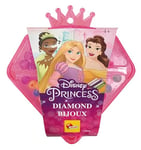 Lisciani - Disney Princesses - Kit de Création De Bijoux Princesses Disney pour Enfants dès 3 Ans - Kit de Perles pour Réaliser Bracelets et Colliers - 5 Charms Princesses à Collectionner