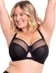 Curvy Kate Victory Balcony Bra CK9001 Underwired Non-Padded -Black UK 42 FF BNWT