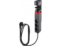 Viking Viking Nettverksuttak R33s, 3X Ac 230V, 1X Usb-A, 2X Usb-C, Lengde 1,4 M