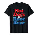 Trendy Hot Dogs & Root Beer T-Shirt