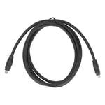 Firewire DV-kabel 4-polig hane till 4-polig hane IEEE1394 Firewire-sladd för videokamera digitalkamera skrivare skanner 1,8 m