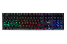 L33T OSEBERG Semi-Mechanical Gaming Keyboard w.Rainbow (AR)