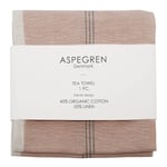 Aspegren - Pinstripes kjøkkenhåndkle 50x70 cm latte