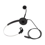 H360Dqd Monaural Office Headset Single Sided Headphones With Mic For Part