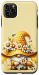 iPhone 11 Pro Max Yellow Spring Gnome With Bee For Beekeeper And Hippie Mom Case