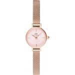 Daniel Wellington Ladies Petite Mini Melrose Rose Gold 19mm Watch DW00100743