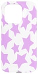 Coque pour iPhone 15 Pro Pink Stars, esthétique preppy, rétro années 70, Y2K, tendance, Teens