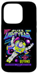 Coque pour iPhone 14 Pro Disney Pixar Toy Story Buzz Lightyear Colorful Comic Logo