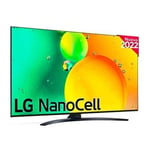 Lg Tv Nanocell 75nano766qa.aeu 75´´ 4k Nanocell Svart Europe PAL / EU Plug