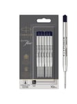 Parker Ballpoint Pen Refills | Medium Point | Black QUINKflow Ink | 10 Count