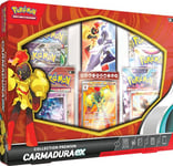 JCC Pokémon : Collection Premium Carmadura-ex (6 boosters et 2 Cartes Promo Brillantes)