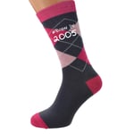 Born in 2005 18th Birthday Hot Pink Diamond Socks UK 5-12