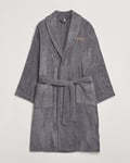 GANT Archive Shield Terry Robe Anchor Grey