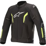 Street sport alpinestars - Mc jacka ast air v2 t svart fluorescerande gul xxxl 600d polyester