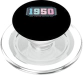 75ème anniversaire homme femme 75 ans 1950 déco drôle cadeau PopSockets PopGrip pour MagSafe