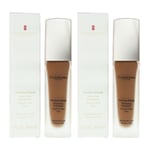 Elizabeth Arden Womens Flawless Finish 620N Deep Neutral Foundation 30ml X 2 - NA - One Size