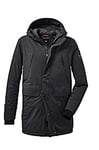 Killtec Kow 115 Mn Prk Parka d'hiver à capuche pour homme, Homme, Parka fonctionnelle avec capuche, 37156-000, Noir, m