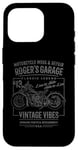 iPhone 16 Pro Roger's Garage Motorcycle Design for the Name Roger Case