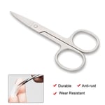 Stainless Steel Eyelashes Trimmer Scissors Eyebrows Beard Eyelashes Scissor UK