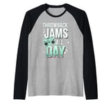 Throwback Playlist 90s Hits 90s Era 90s Pop 90s Rock Raglan Baseball Tee