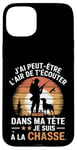 Coque pour iPhone 15 Plus Cadeau idée Drôle Chasseur Homme Chasseur Humour Chasse