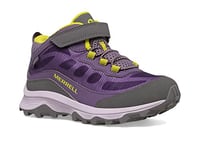 Merrell Moab Speed Mid A/C WTRPF Chaussure de randonnée, Grape Cadet, 39 EU