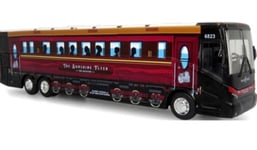 Iconic Replicas Van Hool CX-45 Coach The Sunshine Flyer Academy Bus Lines - 1:87