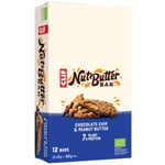 Clif Nut Butter Bar, Chocolate Chip Peanut Butter (Pack of 12) - 7g Protein